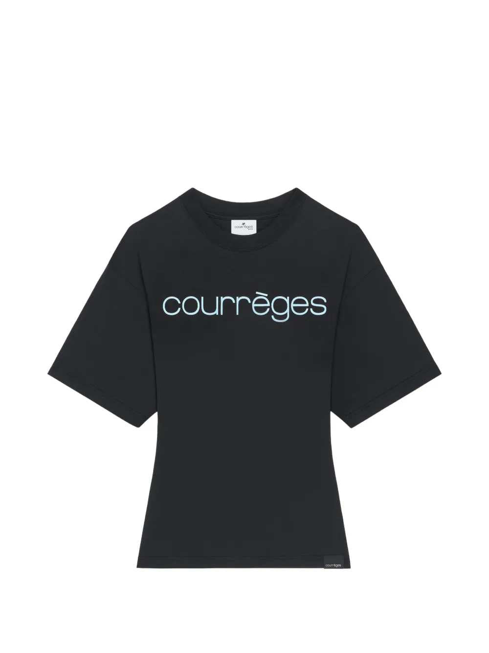 Courreges TSHIRT - Nero | 704831fd2efc4abcc2fa9b78ba41e2a5de6580f4