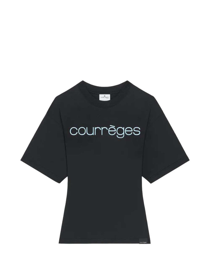 Courreges TSHIRT - Nero | 704831fd2efc4abcc2fa9b78ba41e2a5de6580f4