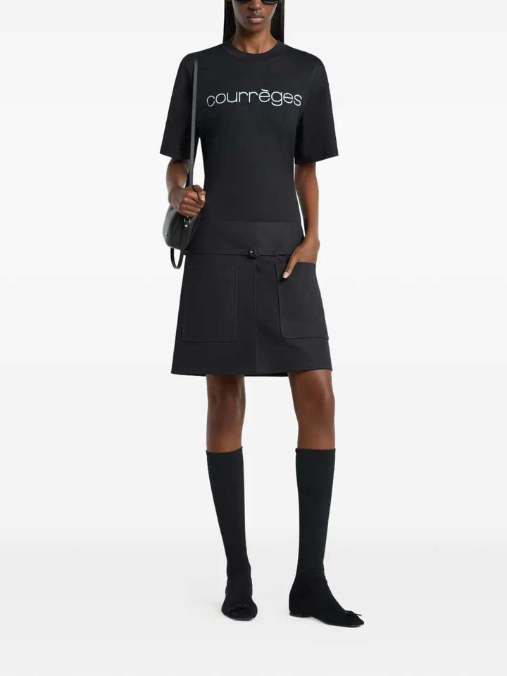 Courreges TSHIRT - Nero | 580f403fef62d631ce6f113280ffe13fb9b5776b