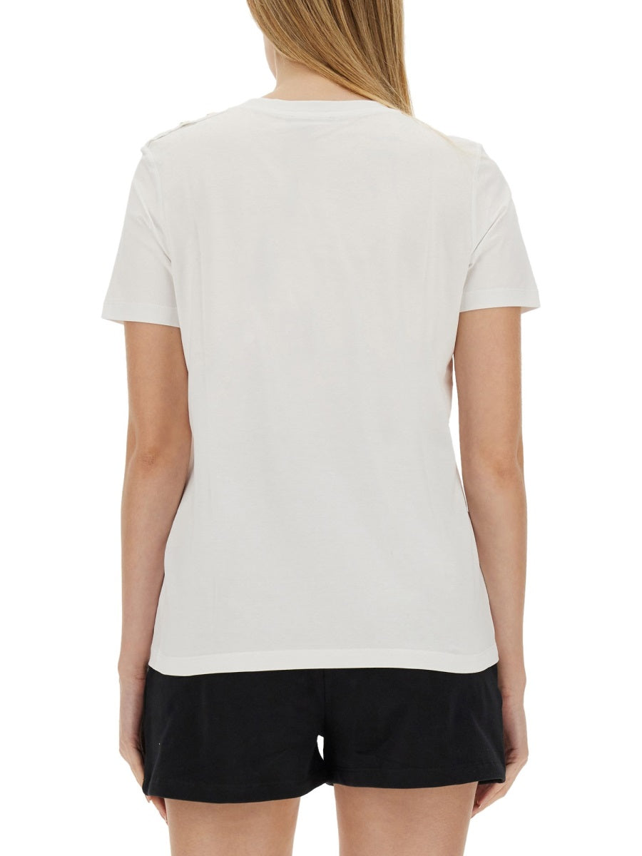 Balmain T shirt - Bianco | Wanan Luxury