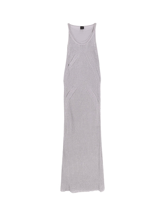 Nelson Viscose And Metallised Fibre Long Dress