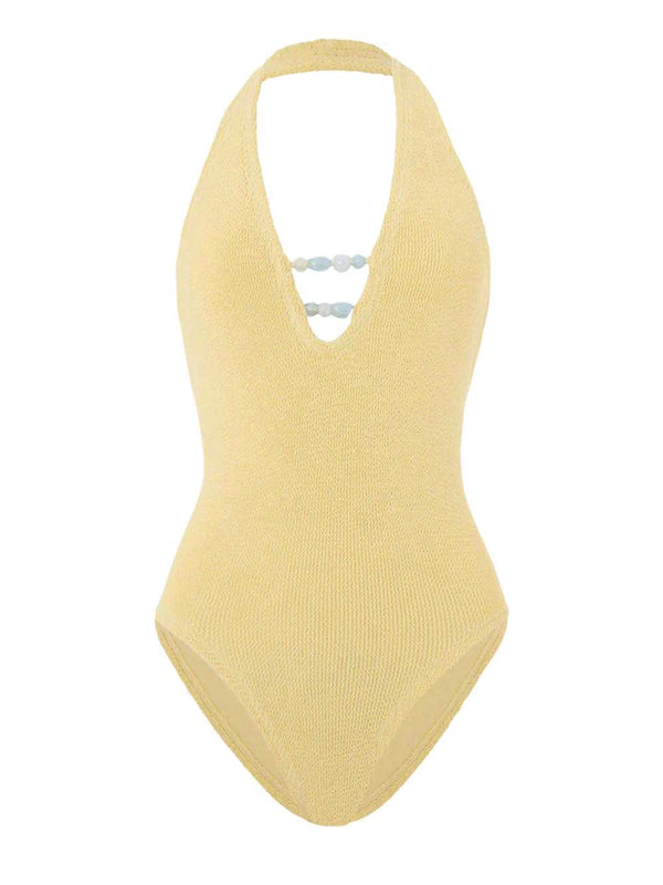 Traje de baño Adriana con cuentas - M