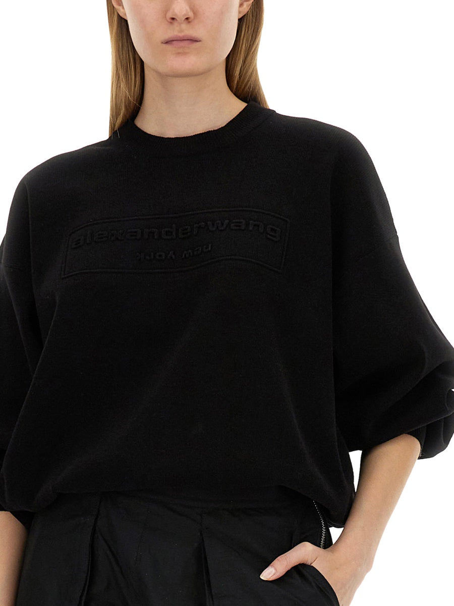 Alexander Wang Felpe - Nero | Wanan Luxury