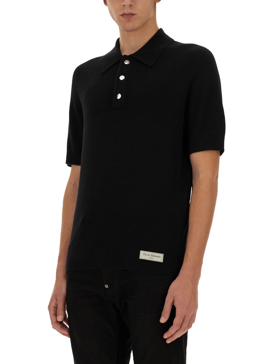 Balmain Polo - Nero | Wanan Luxury