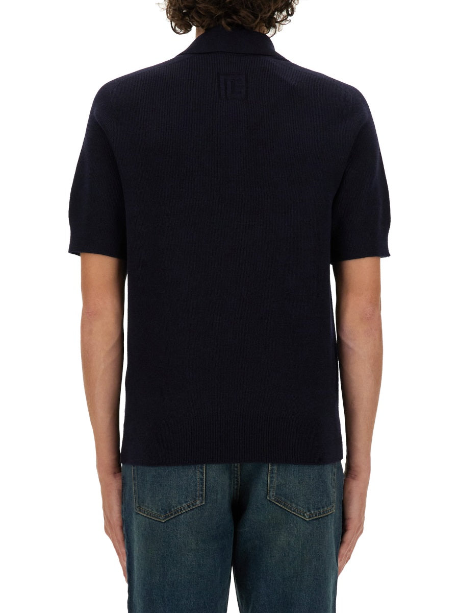Balmain Polo - Blu | Wanan Luxury