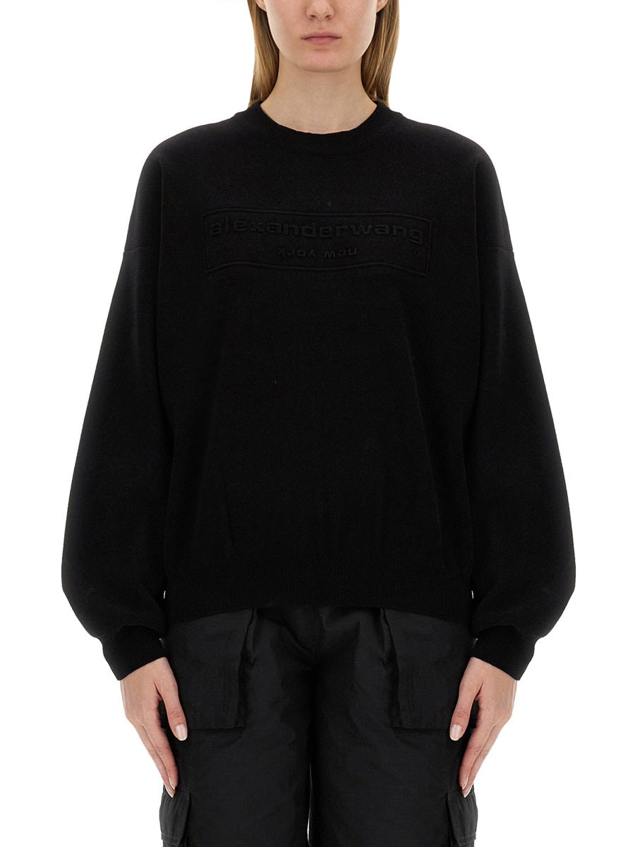Alexander Wang Felpe - Nero | Wanan Luxury