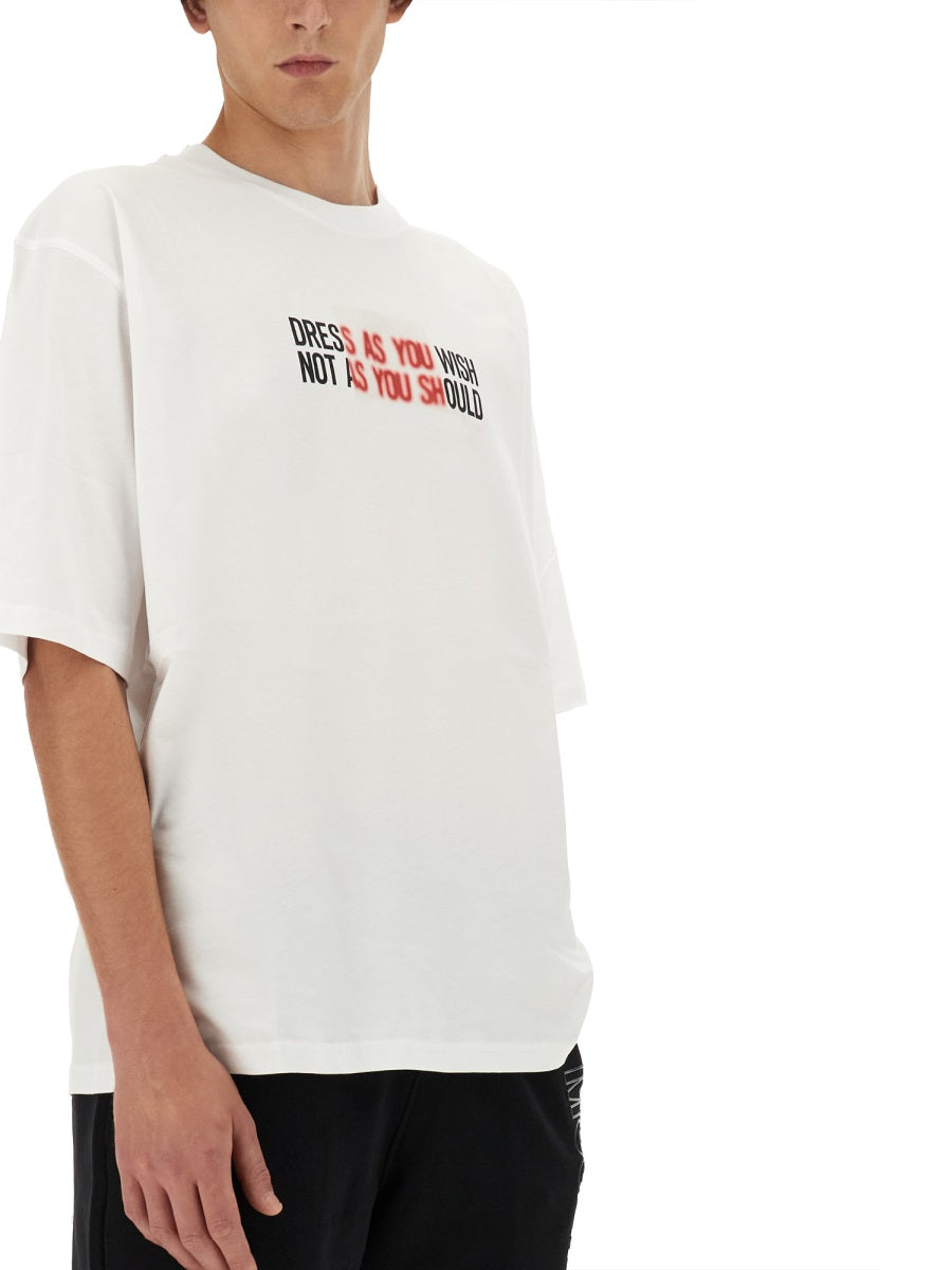 Moschino T shirt - Bianco | Wanan Luxury