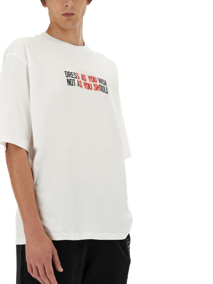 Moschino T shirt - Bianco | Wanan Luxury