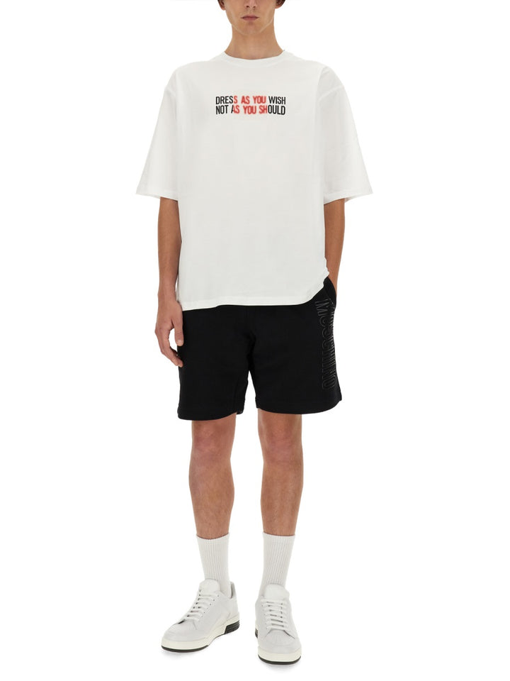 Moschino T shirt - Bianco | Wanan Luxury