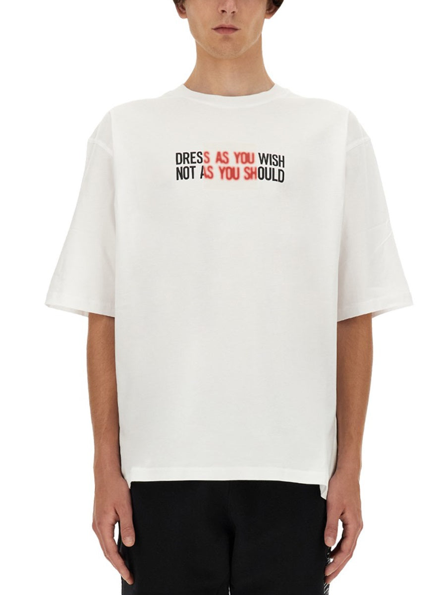 Moschino T shirt - Bianco | Wanan Luxury