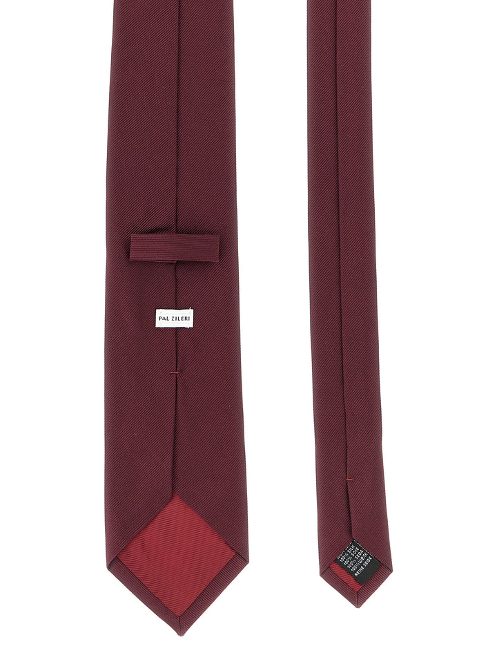 Pal Zileri Silk Tie Cravatte - Bordeaux | 21b90444aa391194d1ecad9df9ec4360fe830c3b