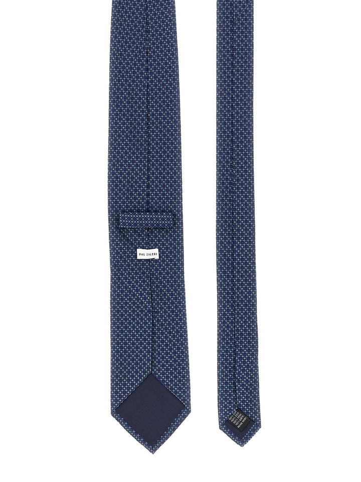 Pal Zileri Patterned Silk Tie Cravatte - Blu | 9e4de8f7d964f740ab6ab41a2a10a5b6bdeb6ff3