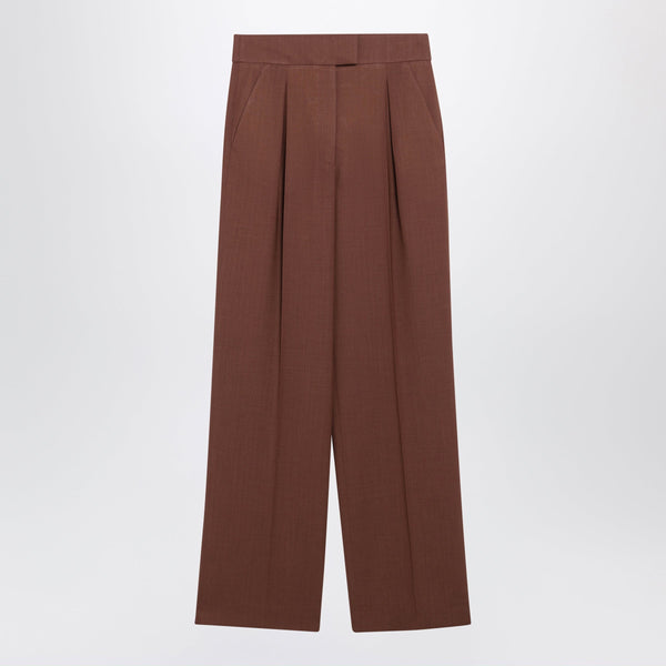 Light Brown Wool Trousers