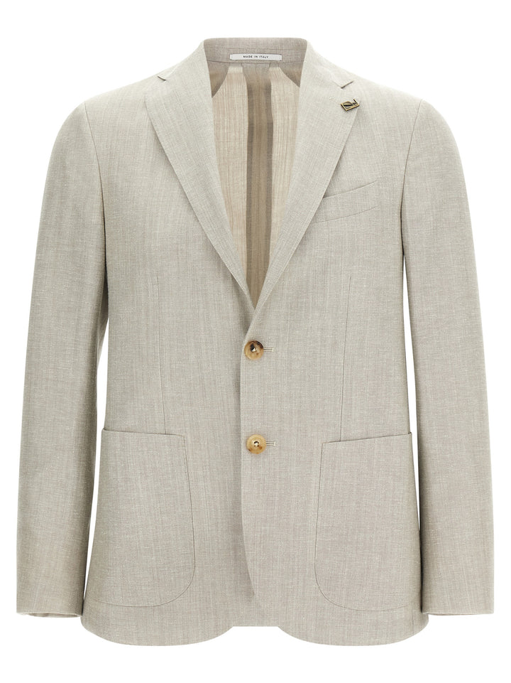Pal Zileri Brera Blazer - Grigio | 1e10bcc9366b5063bc4913d08ab271ad4bfe2823