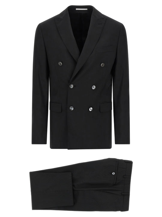 Wool Dress - Ceremony Line Suits Nero