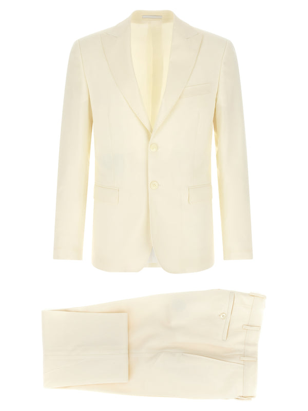 Wool Dress - Ceremony Line Suits Bianco
