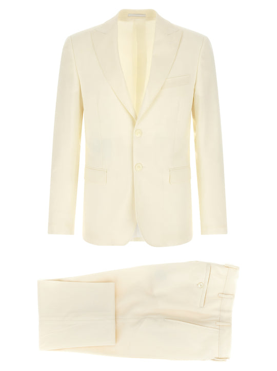 Wool Dress - Ceremony Line Suits Bianco