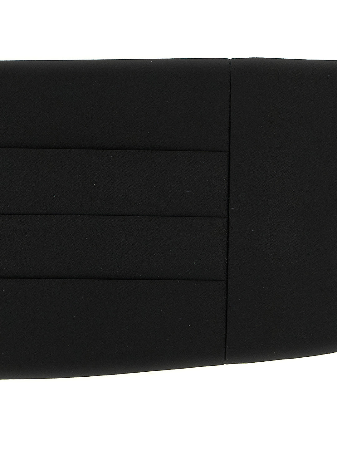 Pal Zileri Satin Tuxedo Headband Cinture - Nero | 67155b3629167055fd0e670f98c9425c9dc6a519
