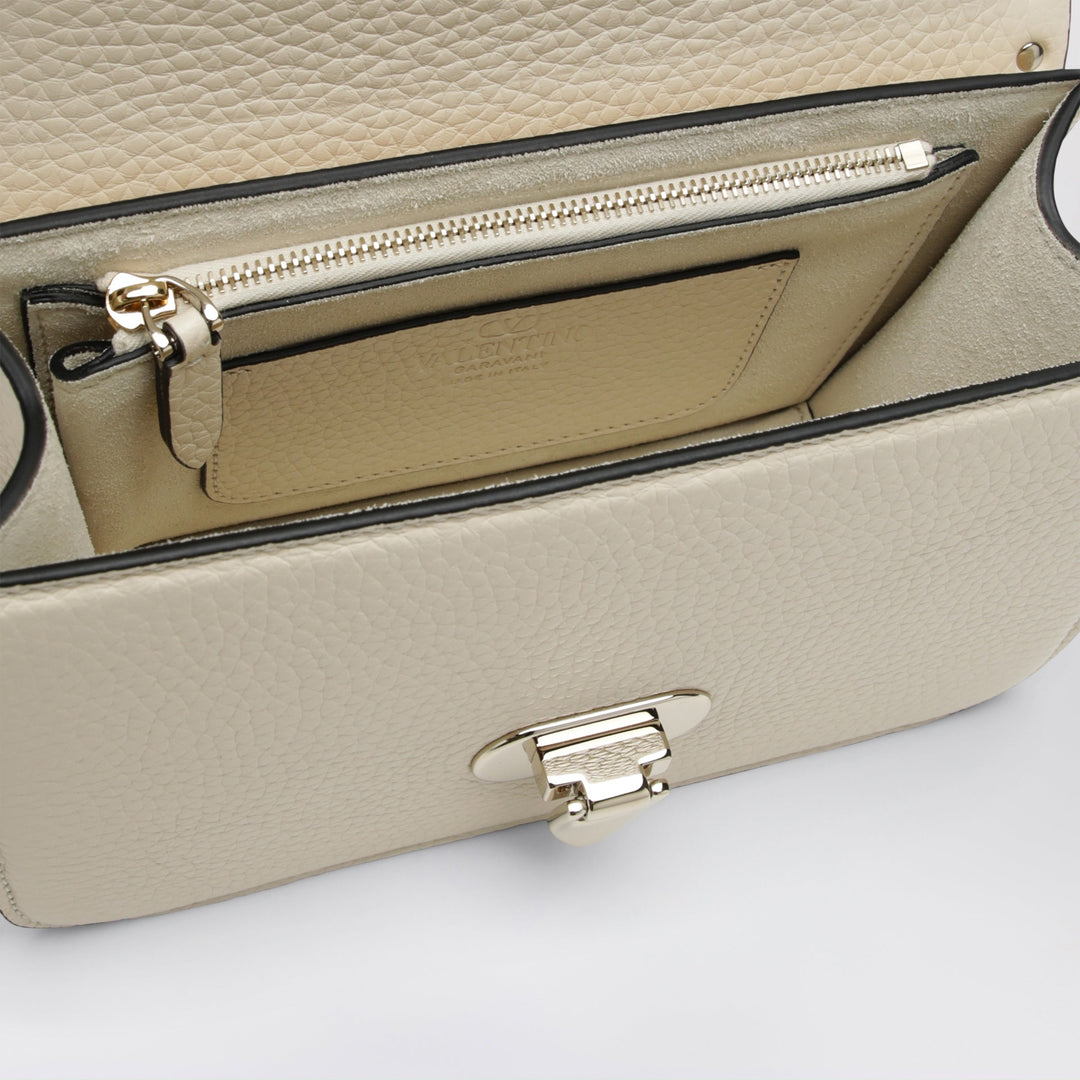 Valentino Garavani Ivory Rockstud Shoulder Bag