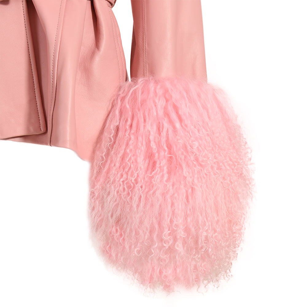 Giacca Pegghy Rosa in Mongolia