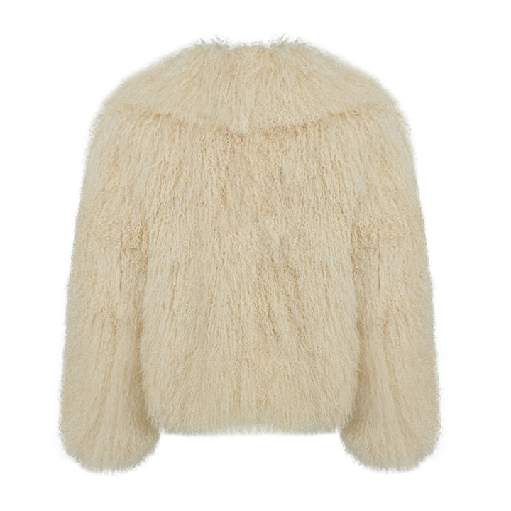 Cappotto Loyenne Beige in Mongolia