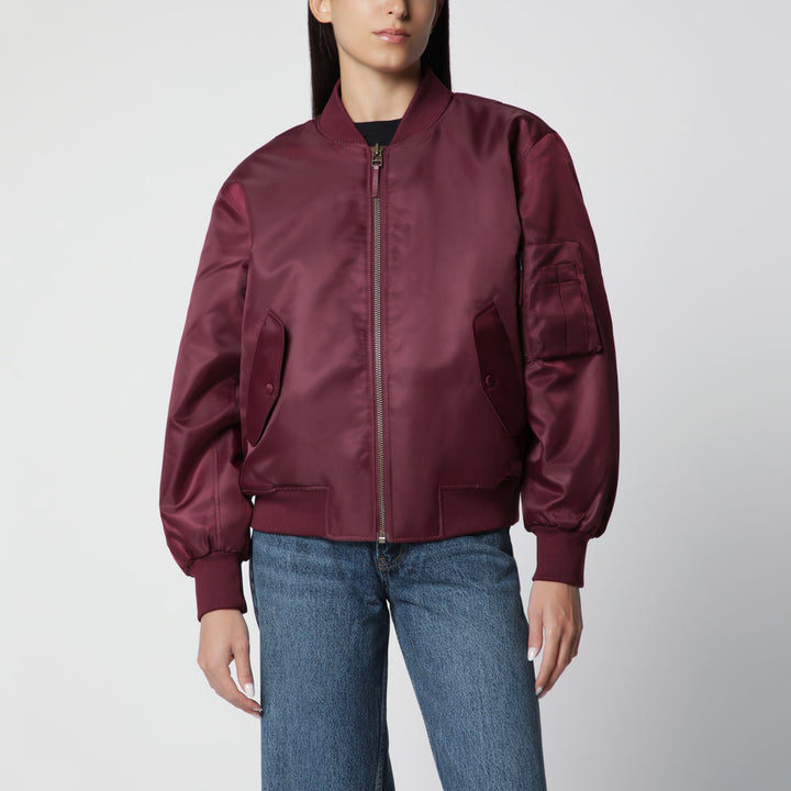 Anine Bing Coats & Jackets - Burgundy | e1424ec2d4fdcdee1e2635bc871f44ab690a746f