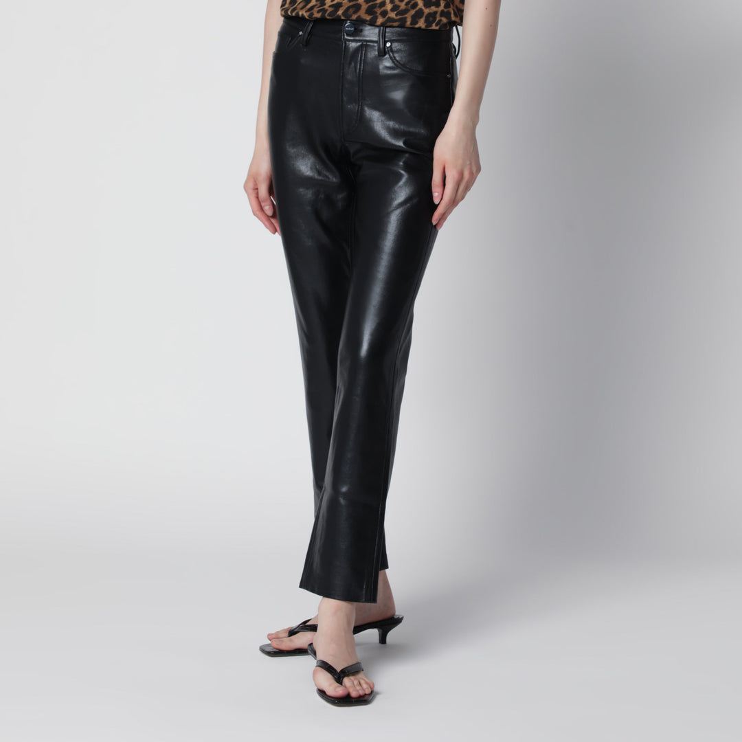 Anine Bing Pantaloni - Nero | 055a15ee1de7fa375aeacab2d9e0ab886516fcc5