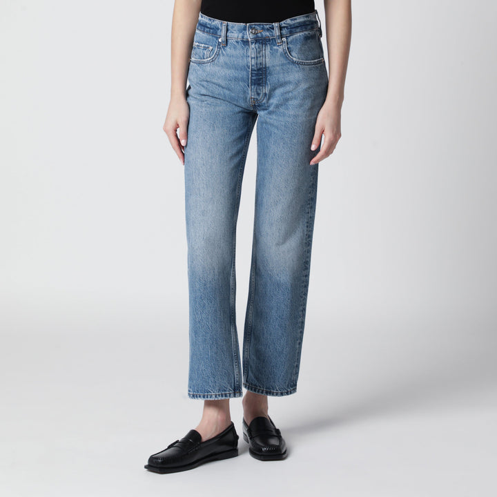 Anine Bing Pantaloni - Celeste | 0705920a4eb12ec6cb7e4c047d057d315010da11