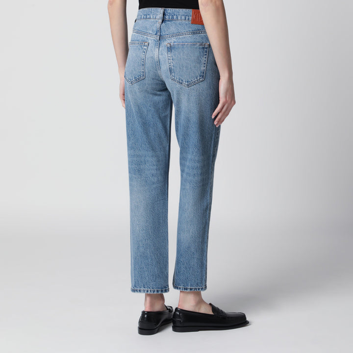 Anine Bing Pantaloni - Celeste | b41d1f492b3b915b5d7f00bb9a222a9ea396e956