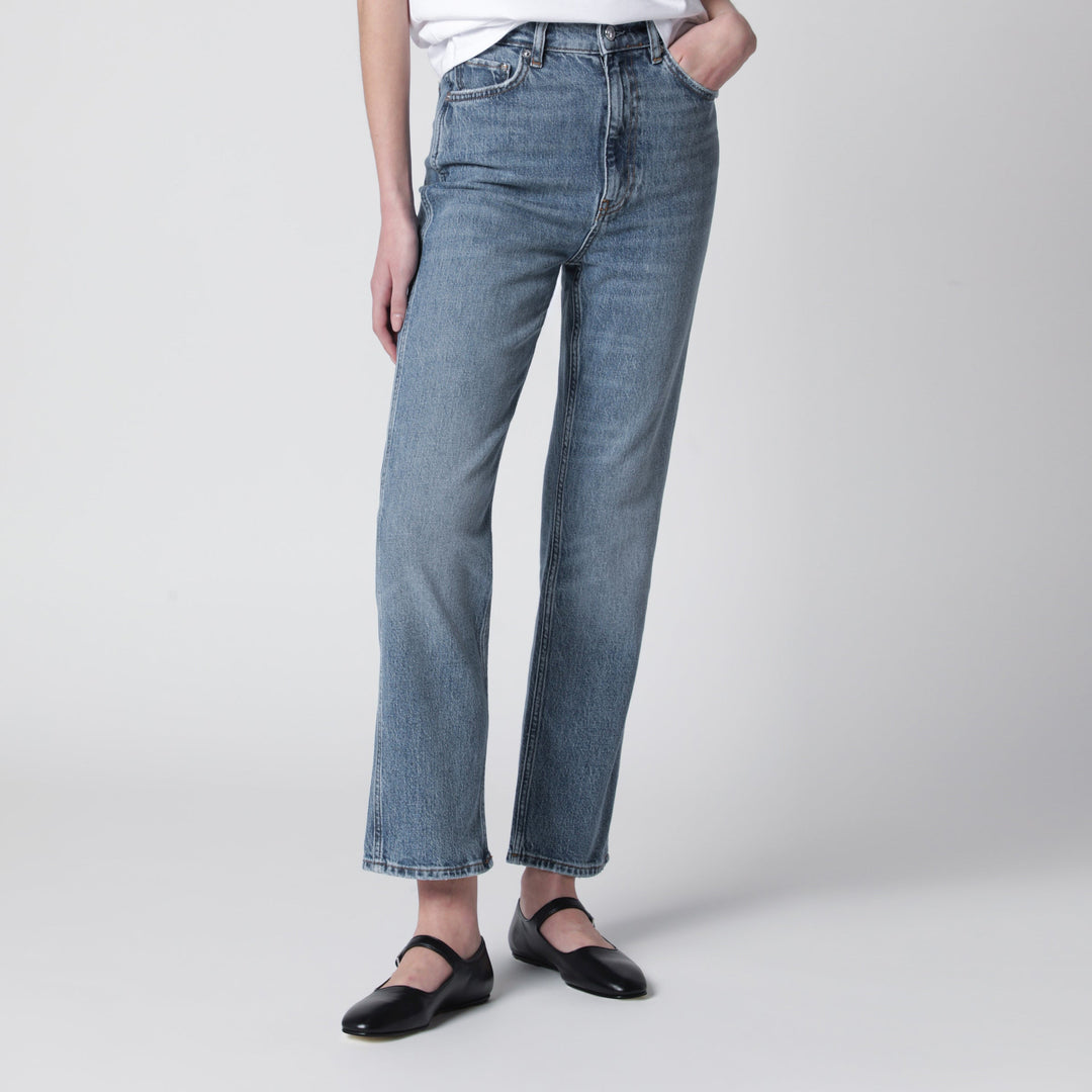 Anine Bing Pantaloni - Celeste | 216ba91d54d6fd3818c4d895ea097325f26d8883