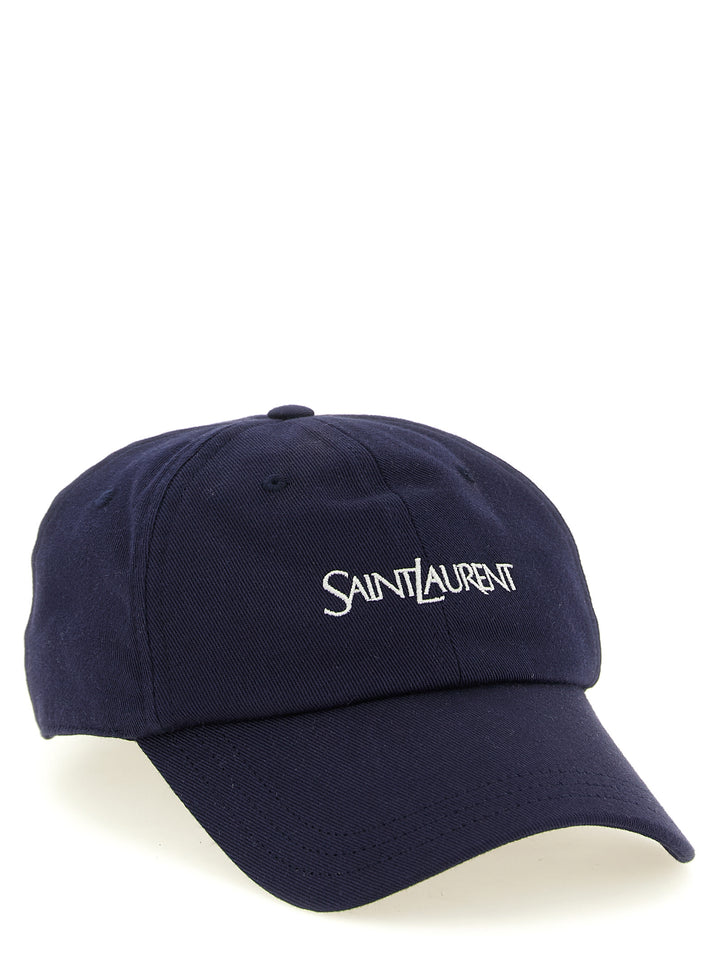 Saint Laurent Saint Laurent Cappelli - Blu | dc83e56ec1b37f31cd059c9a67e8a475a6eef4f1
