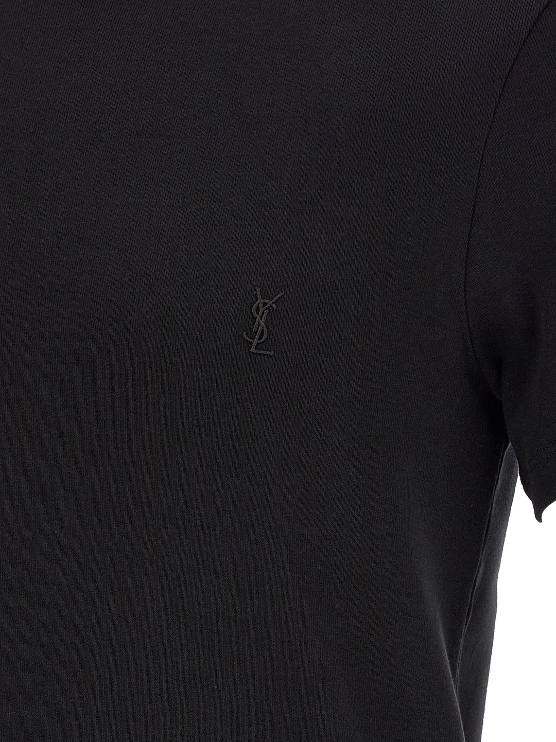 Saint Laurent Cassandre T shirt - Nero | 6e63b5e9e87d3af6b5f2e4bfdb36c0f5cd0762b5