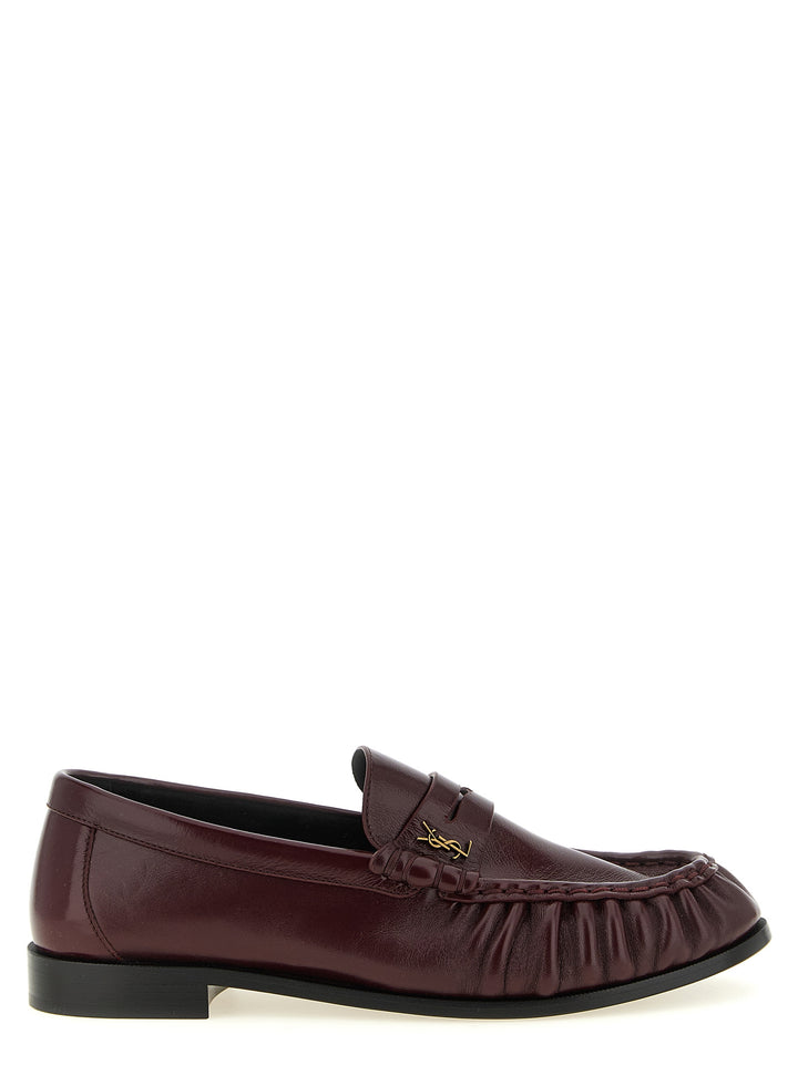 Saint Laurent Le Loafer Mocassini - Bordeaux | ee27ede4d4328c4c6fb09c0381ca814abf7ea9c8