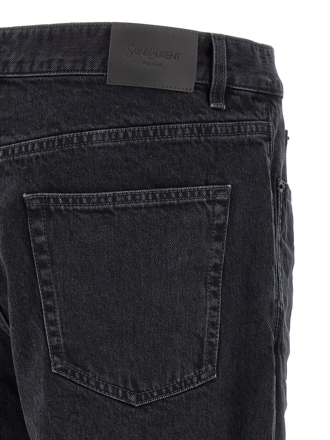 Saint Laurent Relax Tapered Jeans - Nero | 7e0fd8dbce12a73d2f72ddcba2a7f815644e4d9a