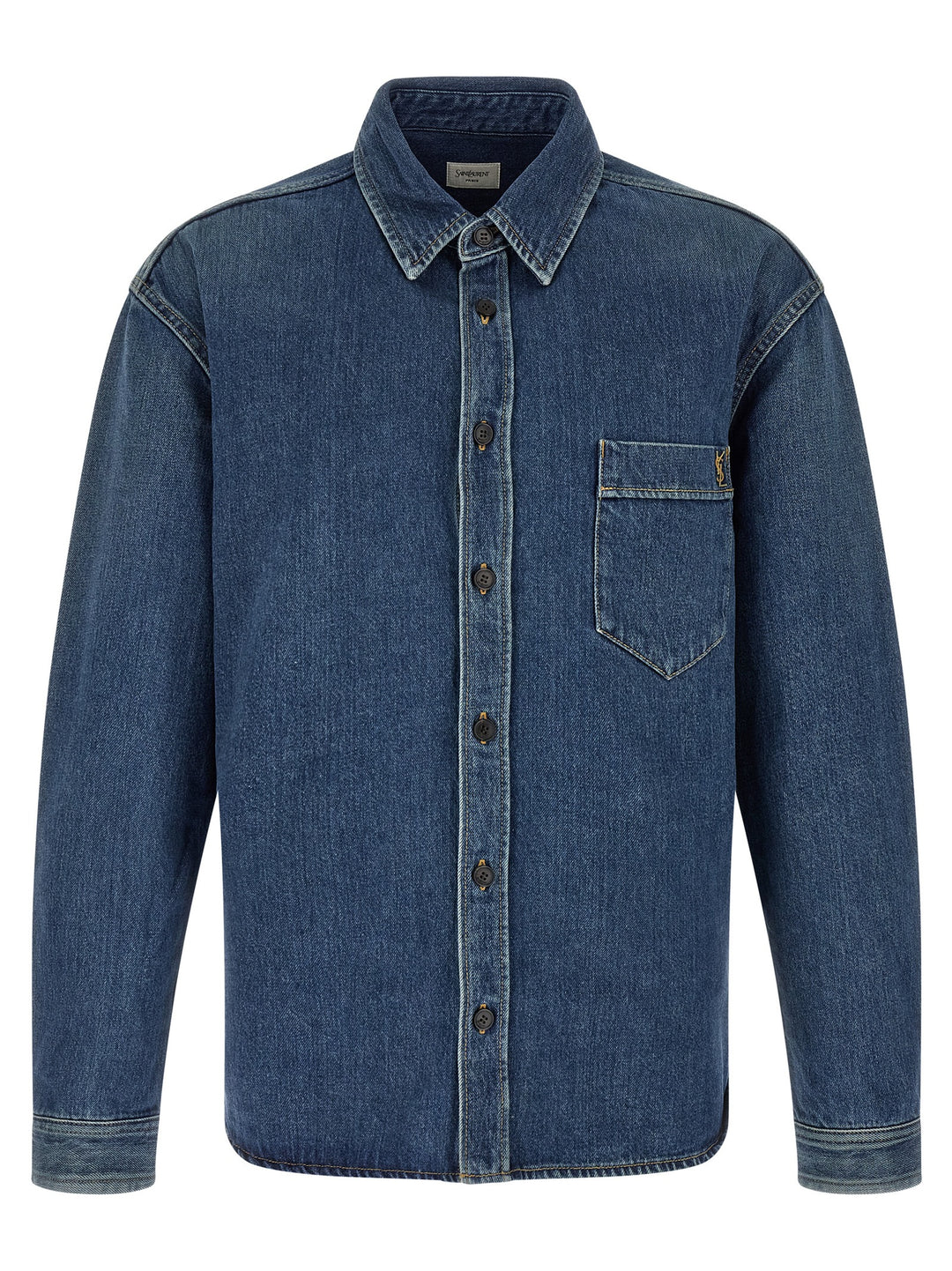 Saint Laurent Cassandre Camicie - Blu | e45a6a65c24e4e765caf2d01021f7bb410caf6b5