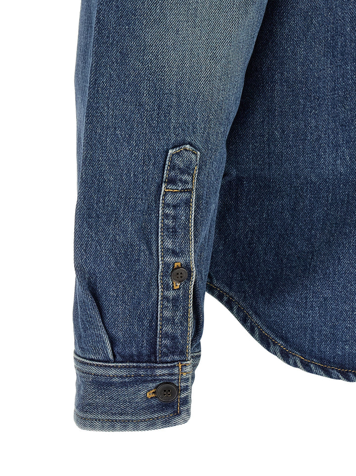 Saint Laurent Cassandre Camicie - Blu | c466cc366703561aa7ad2b58a9650f2ea6e18a48