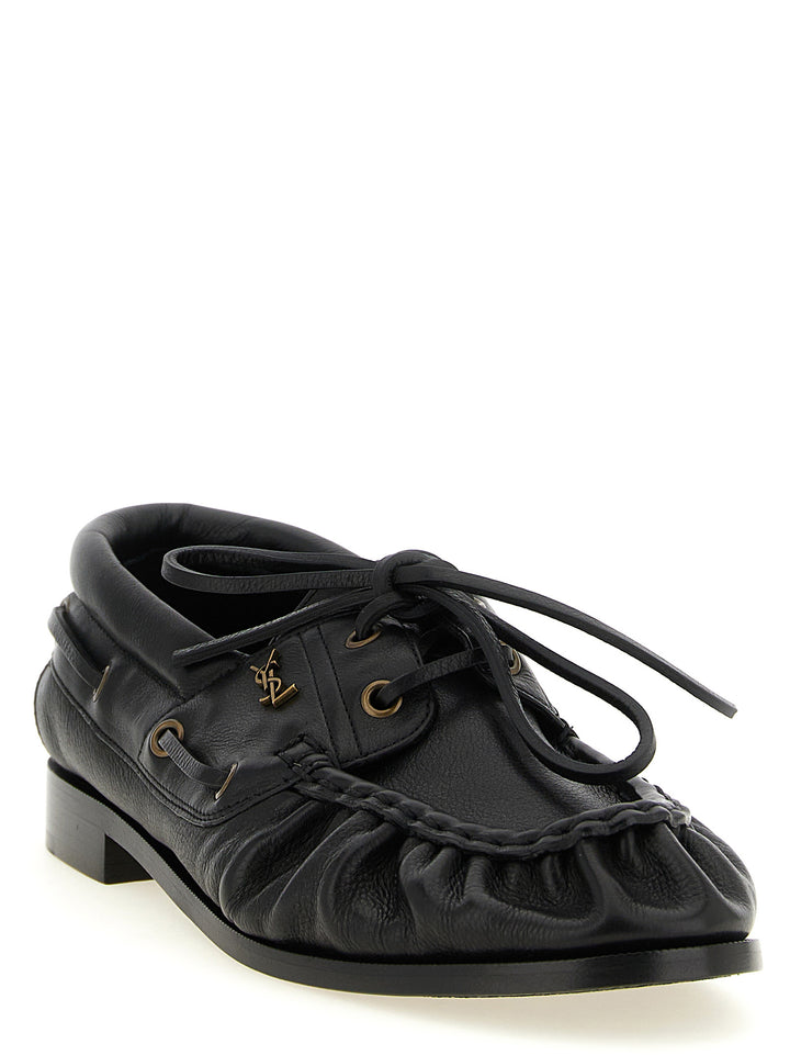 Saint Laurent Le Loafer Bateau Mocassini - Nero | f3212a9847d4f00ef3fe3e7382ac75785df6fb3c