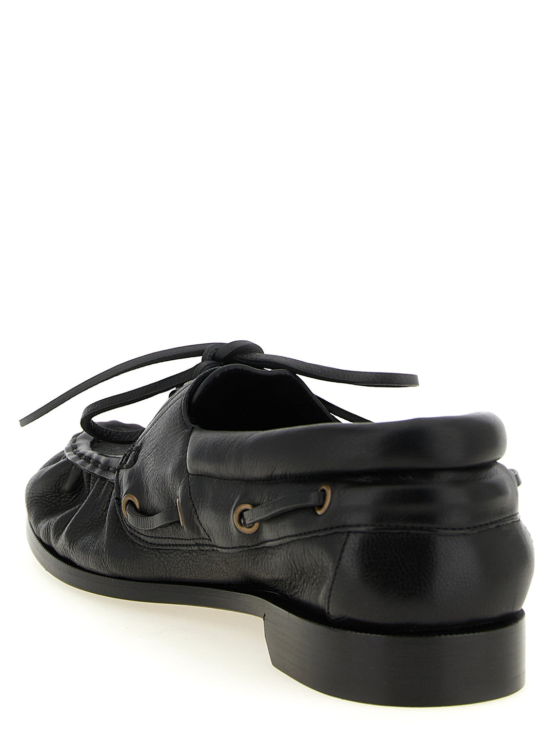 Saint Laurent Le Loafer Bateau Mocassini - Nero | 0052440e5ae6171fbced8a13a474af7d87e1829e