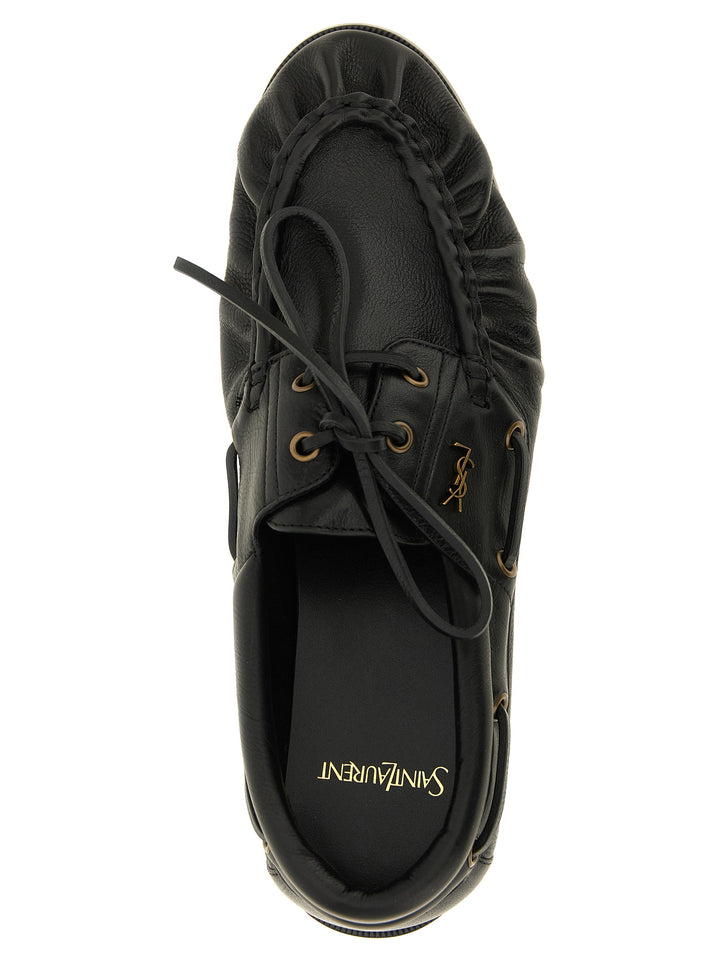 Saint Laurent Le Loafer Bateau Mocassini - Nero | b93df2951a9aa3de0d861ce369be8769134475f6