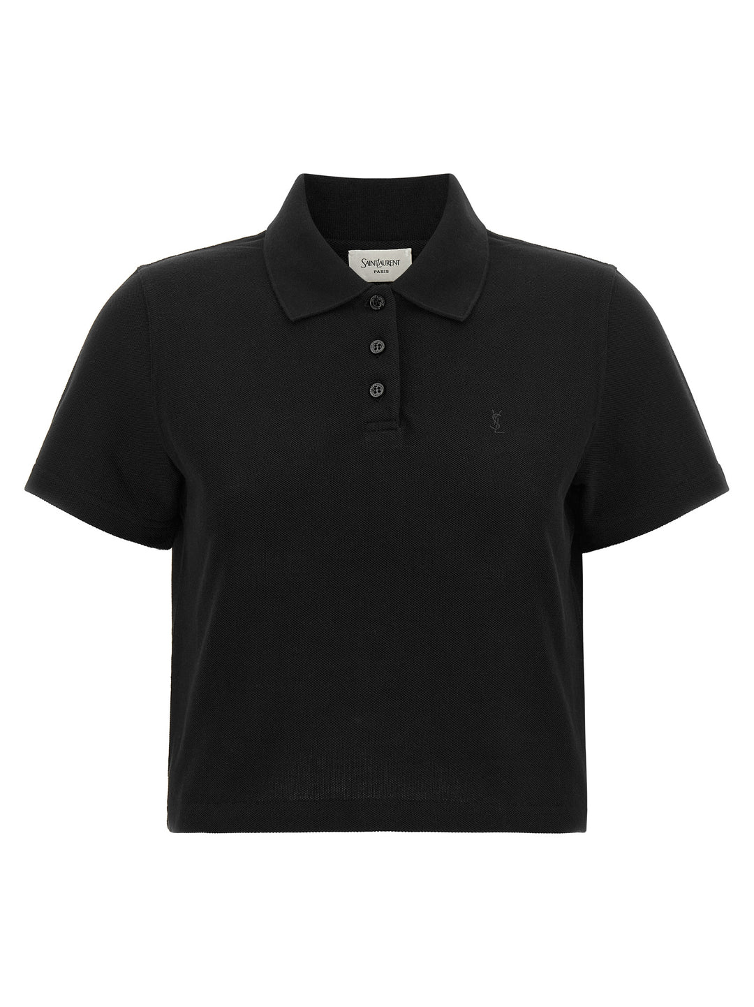 Saint Laurent Cassandre Polo - Nero | c333c806ddf05cd2715880ce1f85d1234006b269