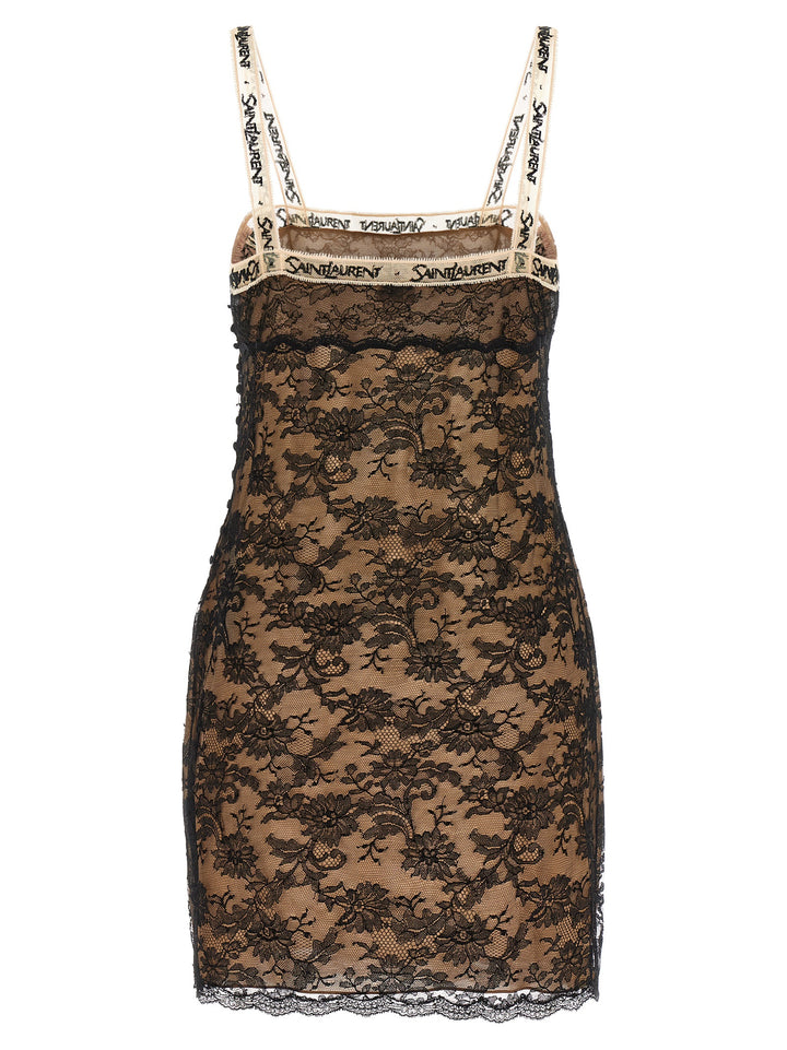 Saint Laurent Slip Dress Abiti - Nero | 09e5c04183ebb6f62e21a14376d5fdf5442250aa