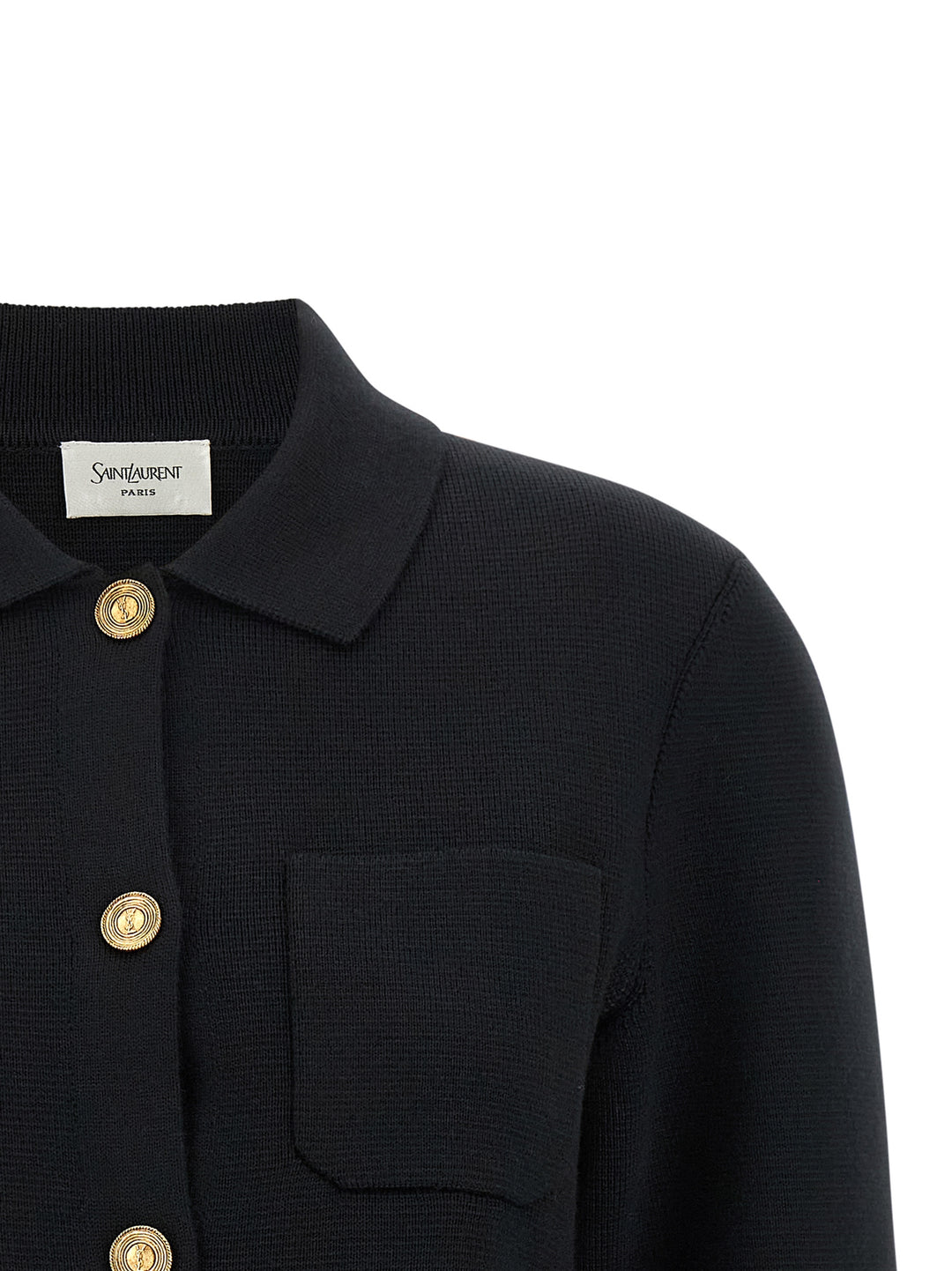 Saint Laurent Cassandre Maglioni - Nero | bae79063364162d9e6ba59d6d85c860bac6ea1c3
