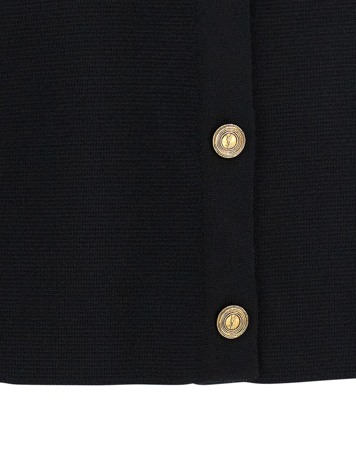 Saint Laurent Cassandre Maglioni - Nero | 1fb3f1dc3dd926d8837cf07deeda4d497317bf74