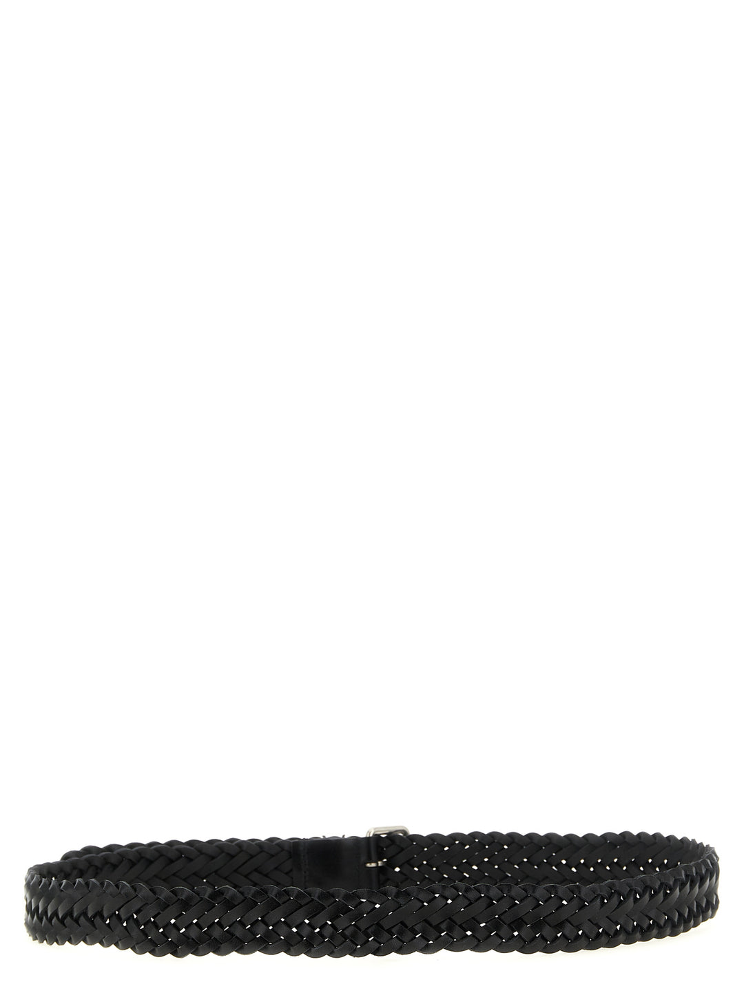 Saint Laurent Cassandre Cinture - Nero | 7d8d1e5c97a07515869ecc35a9d3f2faf5e7b547