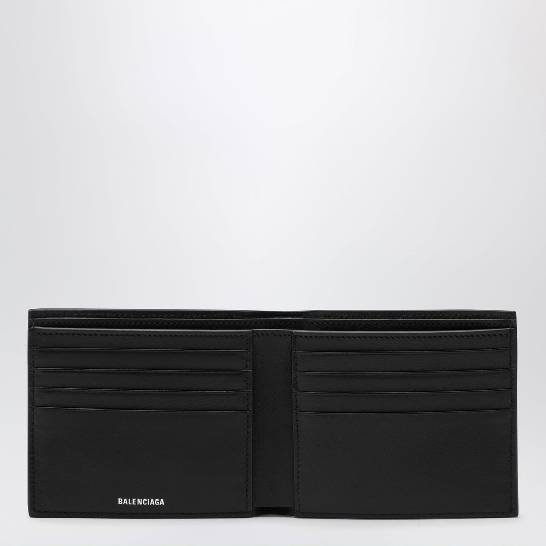 Balenciaga Le City Uptown Portefeuille en Cuir Noir