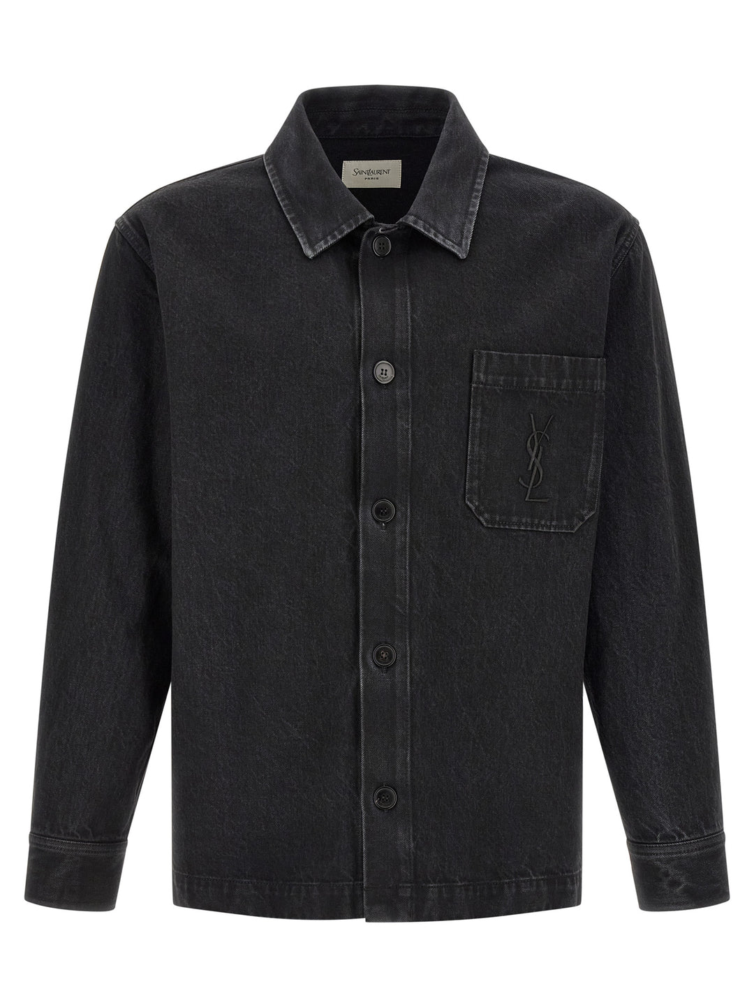 Saint Laurent Cassandre Camicie - Nero | 3180b8295ad5eff6a23bb376704e51a1e725b382