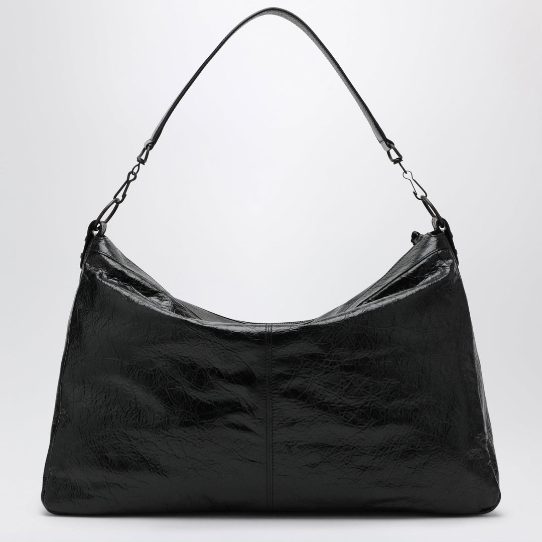 Balenciaga Bolso Le City Moto Large Negro En Piel