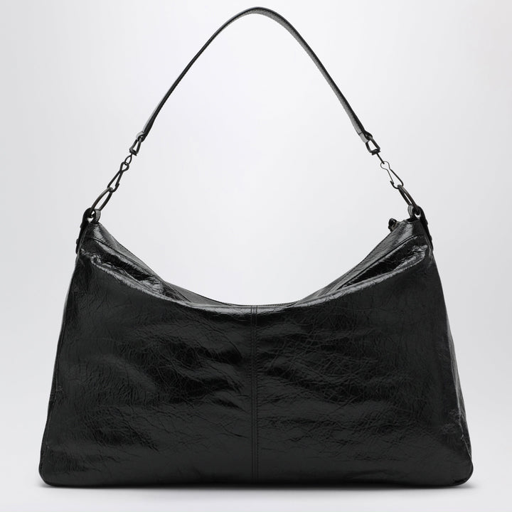 Balenciaga Bolso Le City Moto Large Negro En Piel