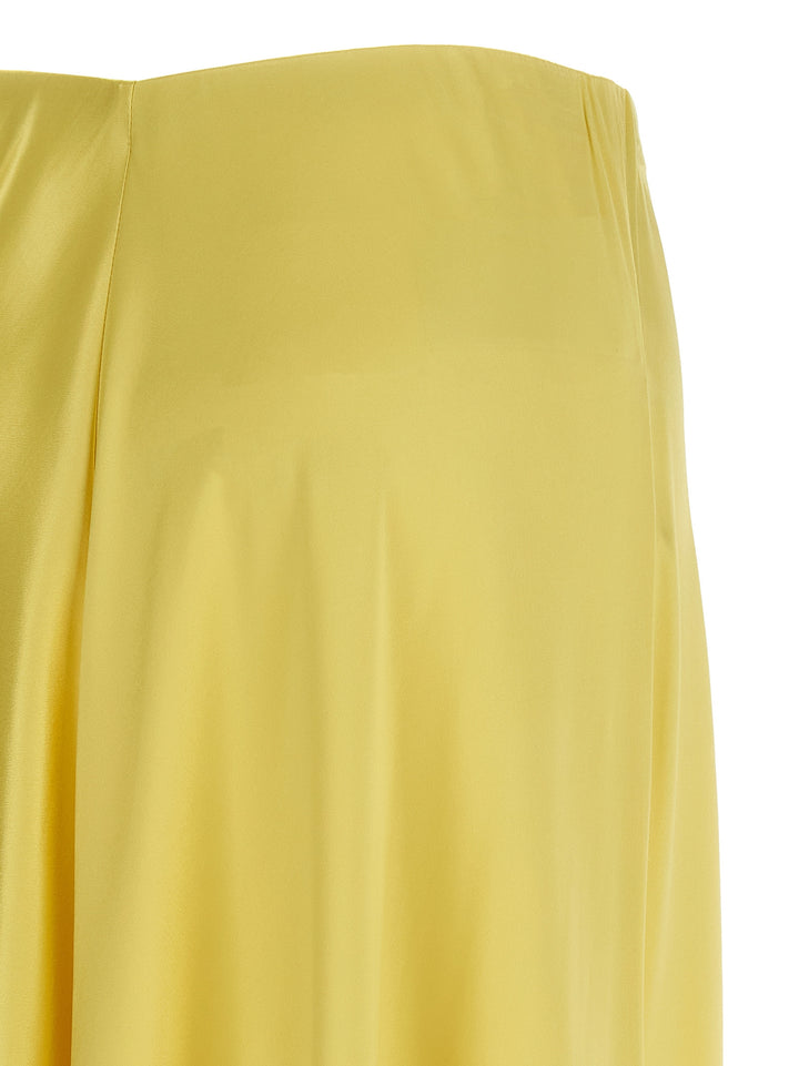 Alberta Ferretti Lace Insert Skirt Gonne - Giallo | a76c44970cdea5c8547c00c723d4605b8a3c0a66