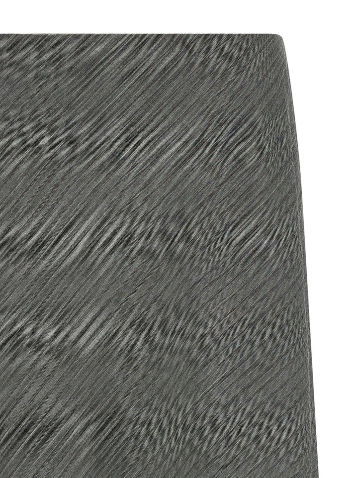 Alberta Ferretti Bell Chevron Skirt Gonne - Grigio | 1f4e1a1394313ad805eb223c55fb67d592e1cfce